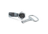 Drawer Glovebox Metal Security Panel Lock Heavy Black Knob