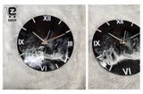 Resin Mechanical Wall Clock