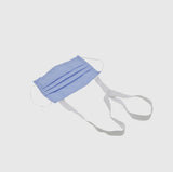 Reusable Cotton Face Mask with Earloops, Neck Straps, Nose Clip – Washable, Breathable