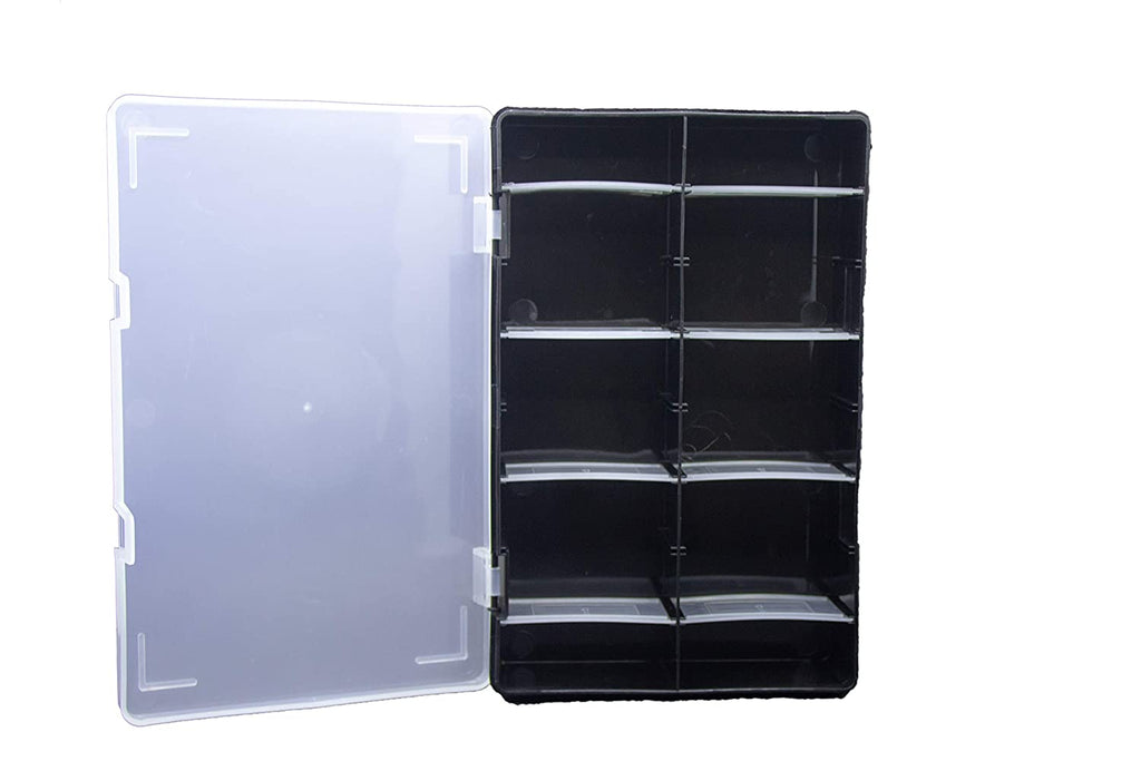 EZILYF Multipurpose Plastic Storage Box with 8 Removable Dividers  (Transparent) Storage Box Price in India - Buy EZILYF Multipurpose Plastic  Storage Box with 8 Removable Dividers (Transparent) Storage Box online at