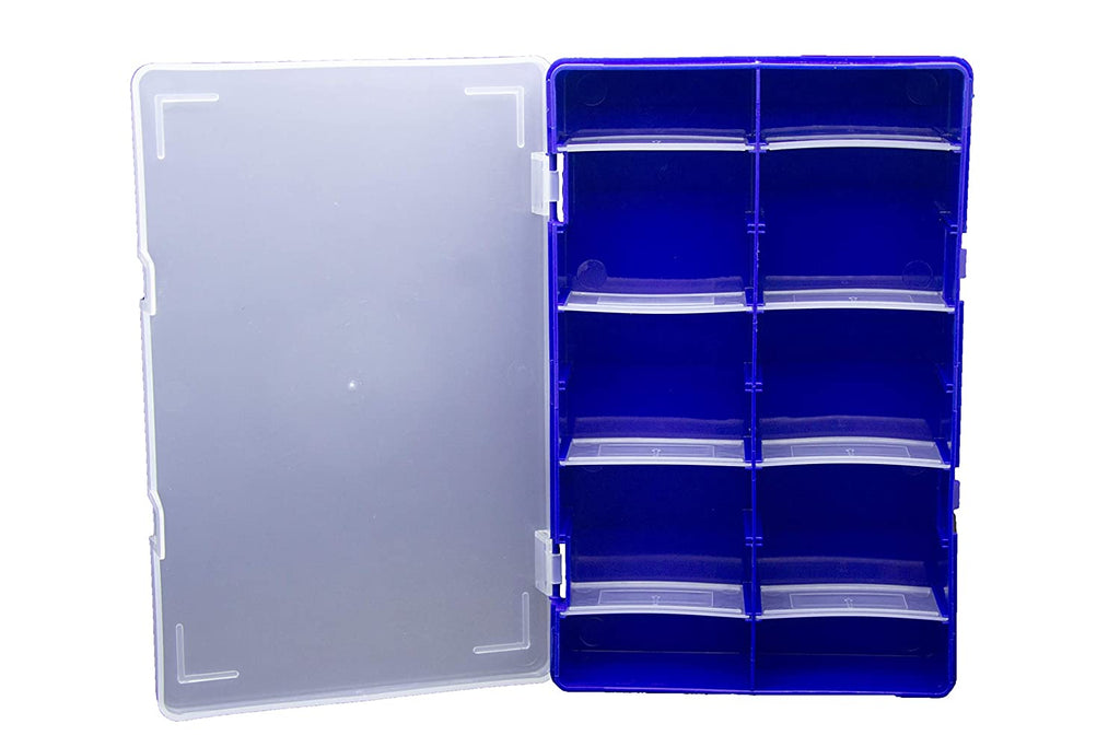 EZILYF Multipurpose Plastic Storage Box with 8 Removable Dividers  (Transparent) Storage Box Price in India - Buy EZILYF Multipurpose Plastic  Storage Box with 8 Removable Dividers (Transparent) Storage Box online at