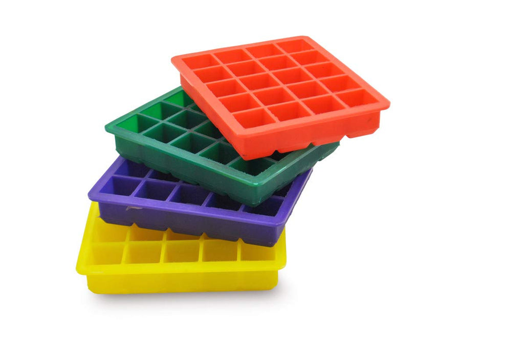 Flexible Silicon Ice Cube Tray Mold for Freezer – EZILYF