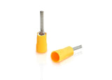 Electric Pin End Terminal with Nylon Insulated for Electrical Projects - Cable Insulated Electrical Pin Lug Connector Terminal